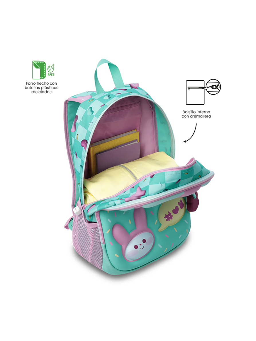 Morral Infantil Bunny Pump Pequeño Totto 3