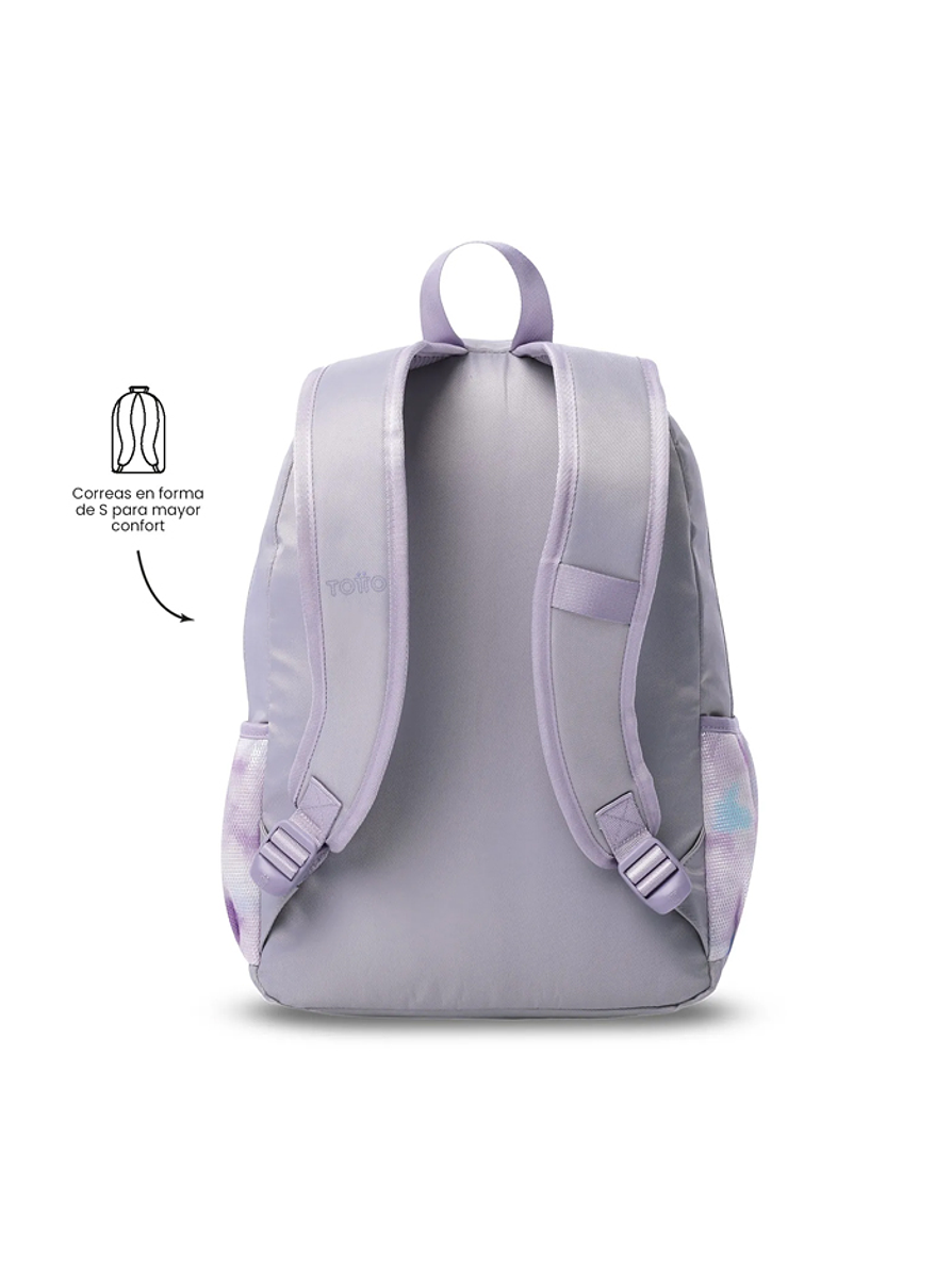 Morral Infantil Cluw Gris Mediano Totto 4