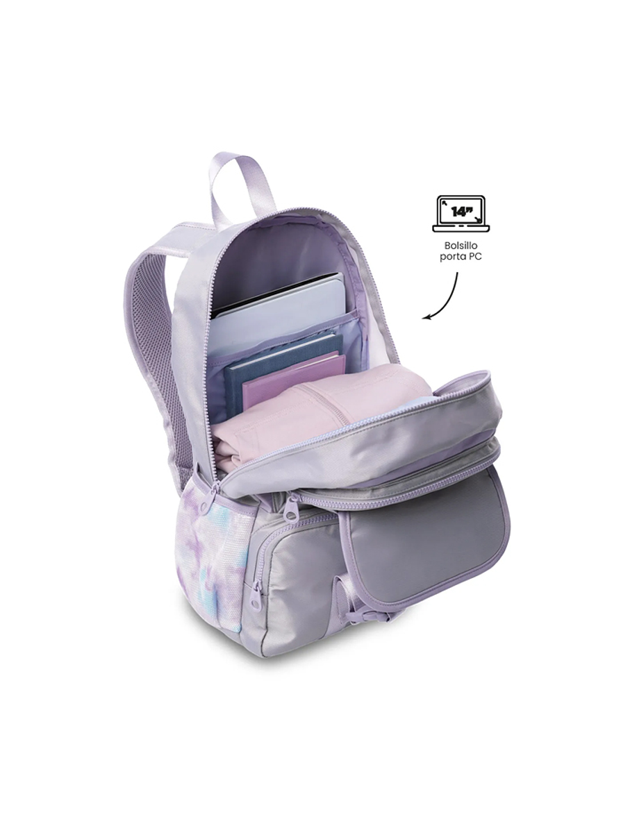 Morral Infantil Cluw Gris Mediano Totto 3