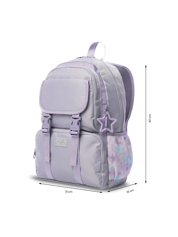 Morral Infantil Cluw Gris Mediano Totto 2
