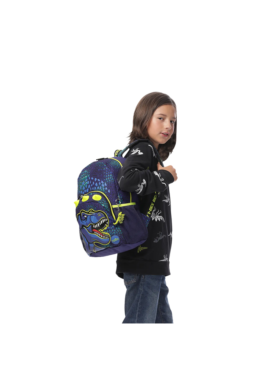 Morral Infantil Dino Rock Mediano Totto 5