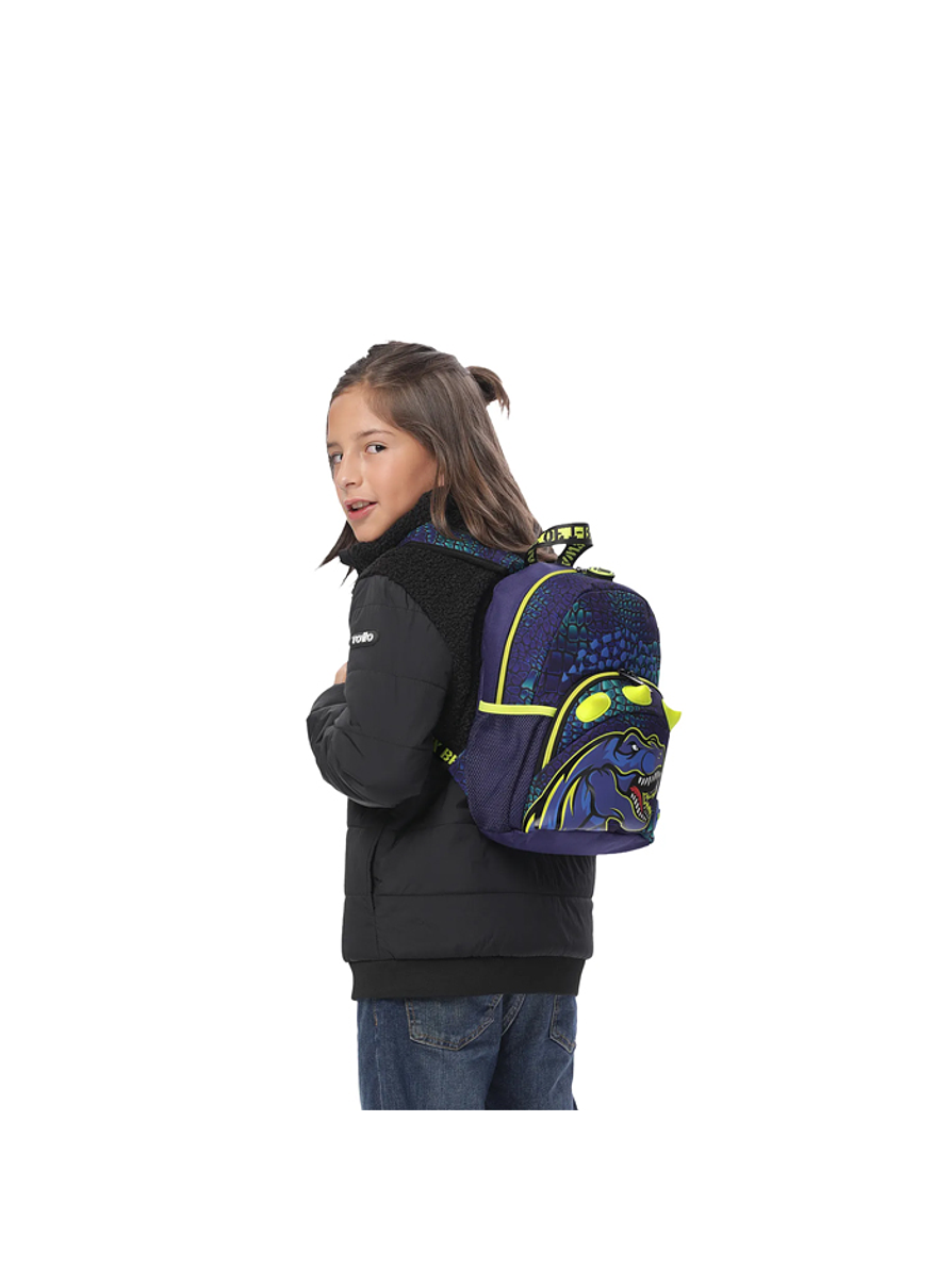 Morral Infantil Dino Rock Pequeño Totto 5