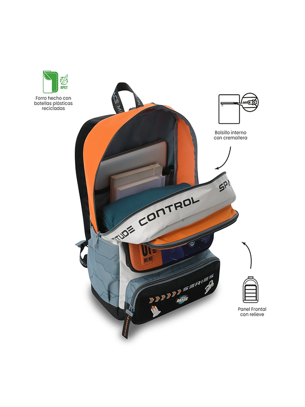 Morral Infantil Gemini Grande Totto 3