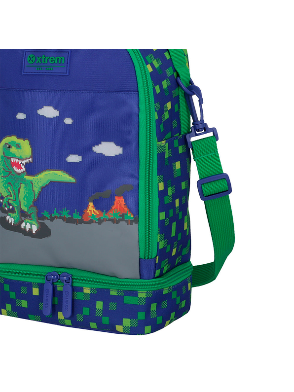 Lonchera Térmica Lunch 2.0 Azul Dino  5