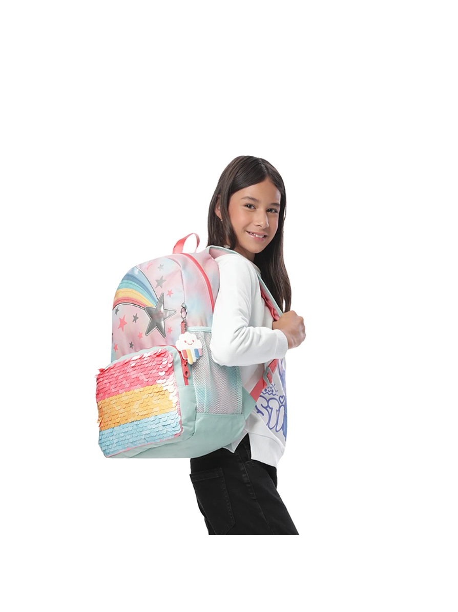 Morral Infantil Rainbow Star Grande Totto 5