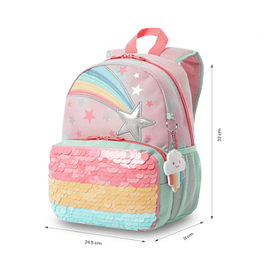 Morral Infantil Rainbow Star Pequeño Totto
