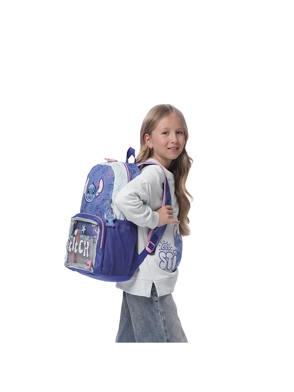 Morral Infantil Stitch On The Beach Grande Totto 5