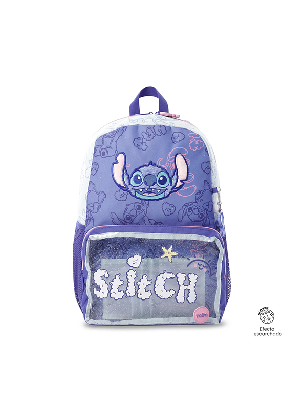 Morral Infantil Stitch On The Beach Grande Totto 1