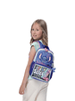 Morral Infantil Stitch On The Beach Pequeño Totto - Miniatura 5