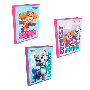 Cuaderno Cosido Primavera Paw Patrol Niña 50 Hojas Lineas