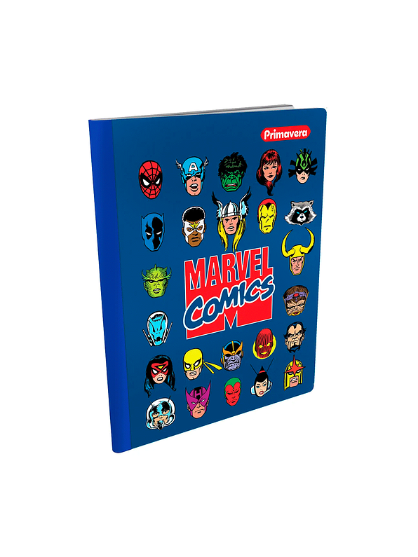 Cuaderno Cosido Primavera Marvel 100 hojas Cuadros 6