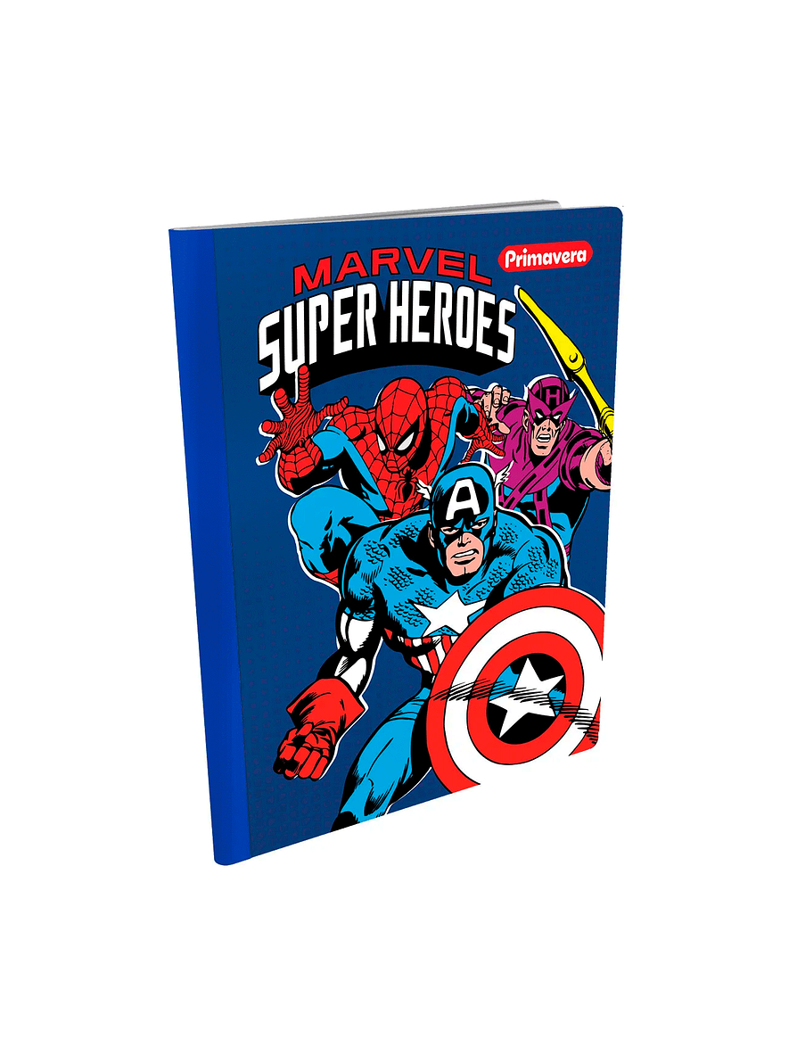 Cuaderno Cosido Primavera Marvel 100 hojas Cuadros 7