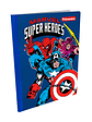 Cuaderno Cosido Primavera Marvel 100 hojas Cuadros - Miniatura 7