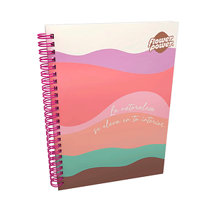 Cuaderno Catedrático Primavera Flower Power 105 Cuadros