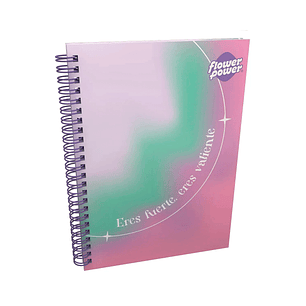 Cuaderno Catedrático Primavera Flower Power 105 Cuadros