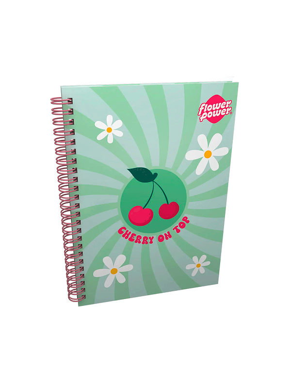 Cuaderno Catedrático Primavera Flower Power 105 Cuadros 3