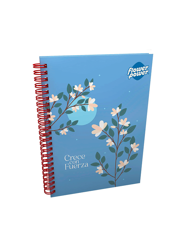 Cuaderno Catedrático Primavera Flower Power 105 Cuadros 4