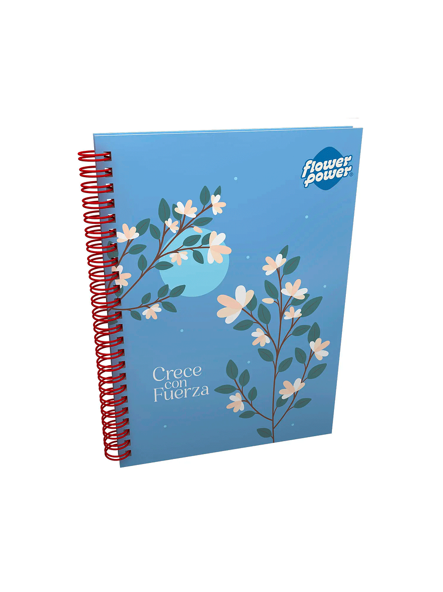 Cuaderno Catedrático Primavera Flower Power 105 Cuadros 4
