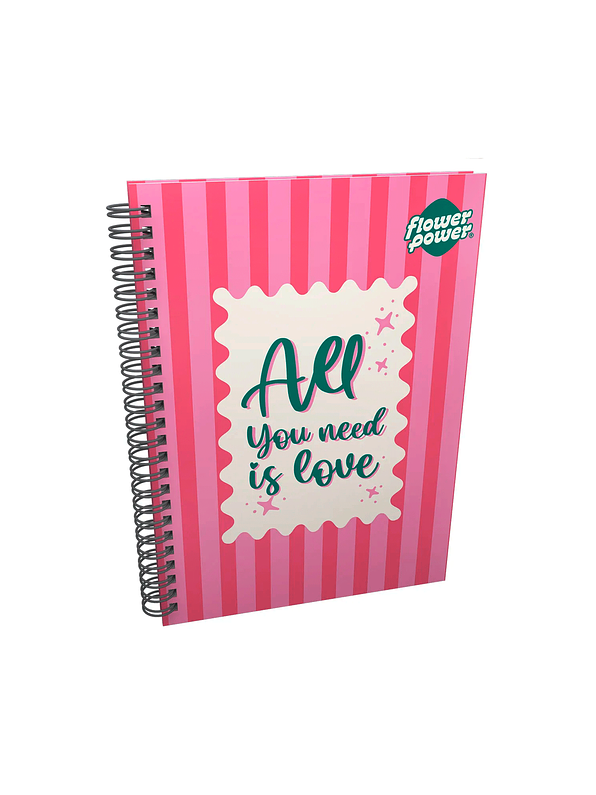 Cuaderno Catedrático Primavera Flower Power 105 Cuadros 6