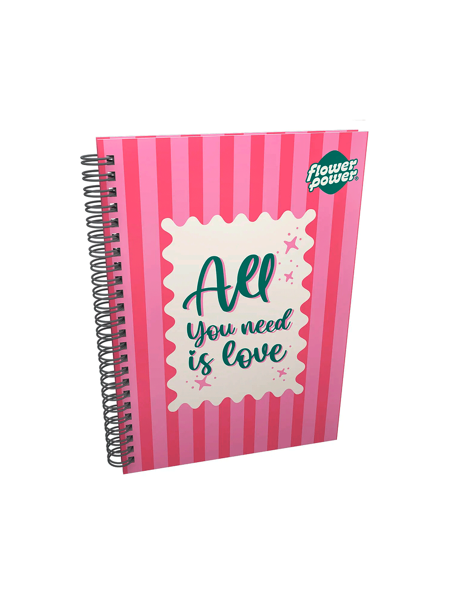 Cuaderno Catedrático Primavera Flower Power 105 Cuadros 6