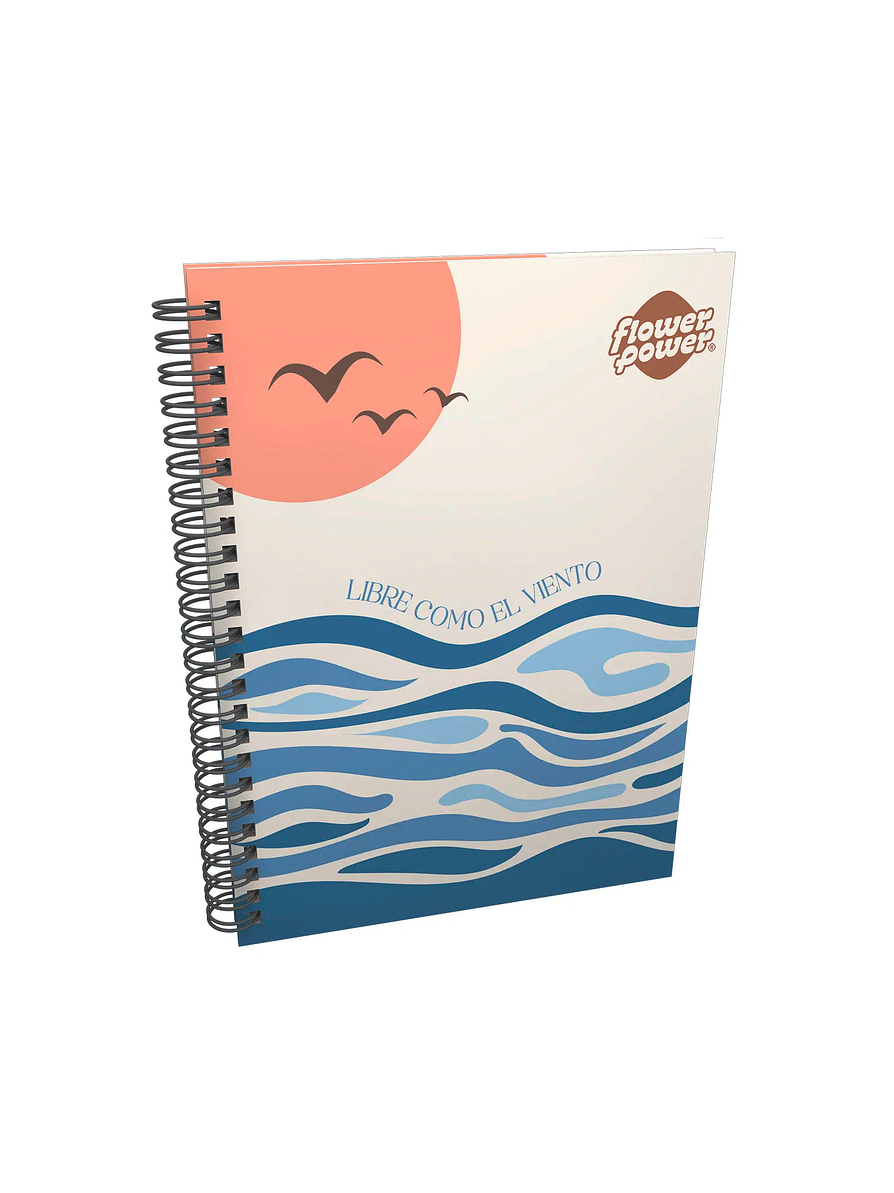 Cuaderno Catedrático Primavera Flower Power 105 Cuadros 7