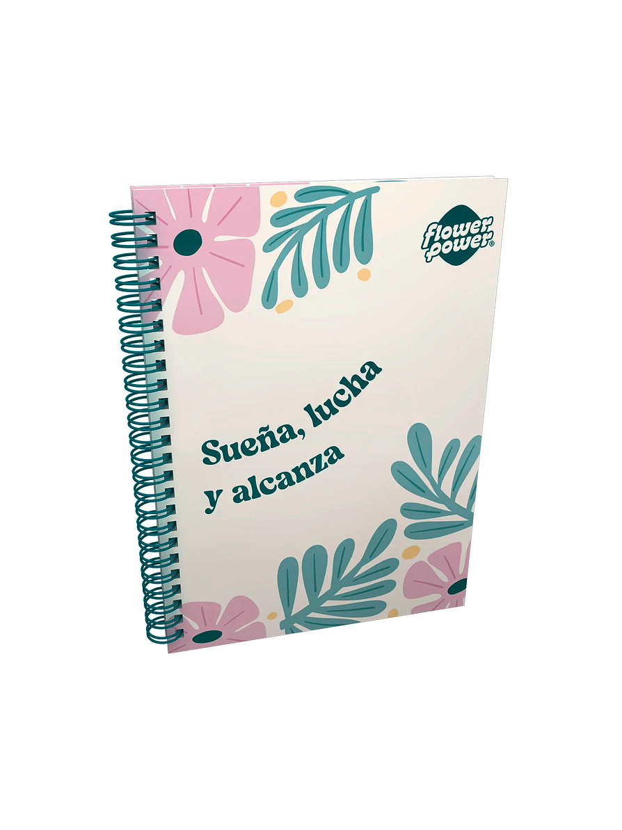 Cuaderno Catedrático Primavera Flower Power 105 Cuadros 8