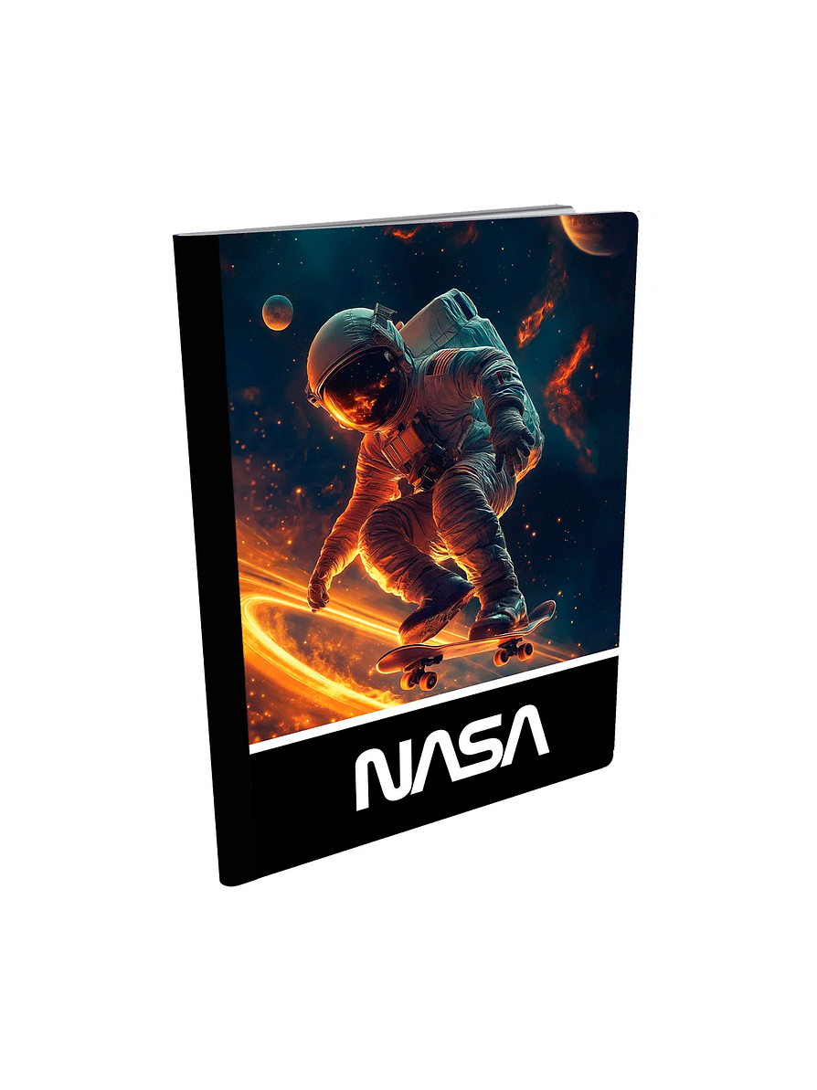 Cuaderno Cosido Primavera Halo / Nasa 50 hojas Cuadros 8