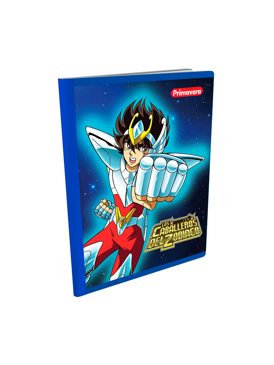 Cuaderno Cosido Primavera Caballeros del Zodiaco 100 hojas Cuadros 3