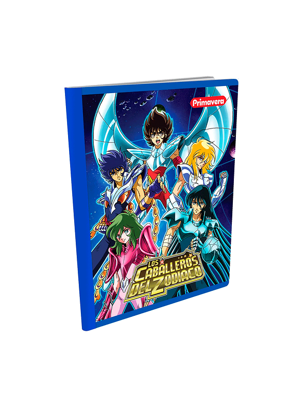 Cuaderno Cosido Primavera Caballeros del Zodiaco 100 hojas Cuadros 5