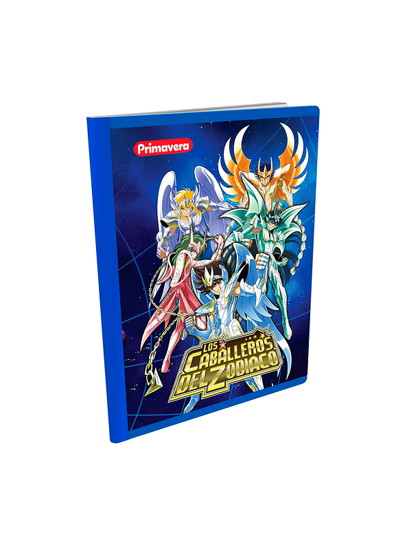 Cuaderno Cosido Primavera Caballeros del Zodiaco 100 hojas Cuadros 6