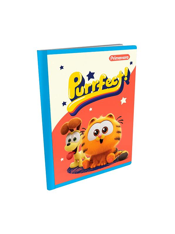 Cuaderno Cosido Primavera Kitties 100 hojas lineas 3