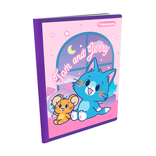 Cuaderno Cosido Primavera Kitties 100 hojas cuadros