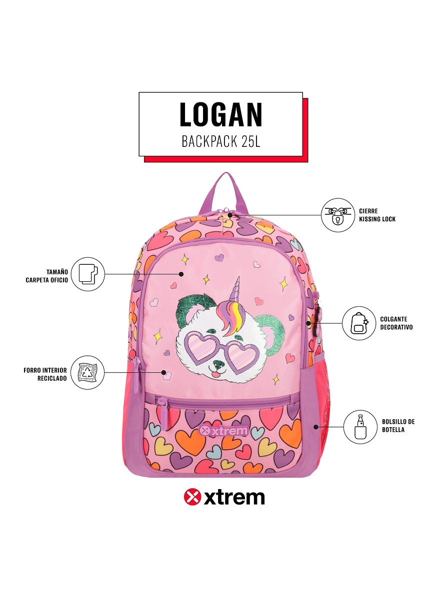 Morral Xtrem Logan Multicolor  9