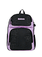 Morral Xtrem Escolar Hopper 2.0 Negro/Lila - Miniatura 1