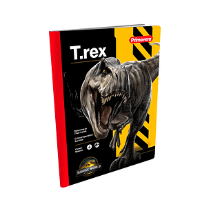 Cuaderno Cosido Primavera Jurassic 50 hojas Cuadros