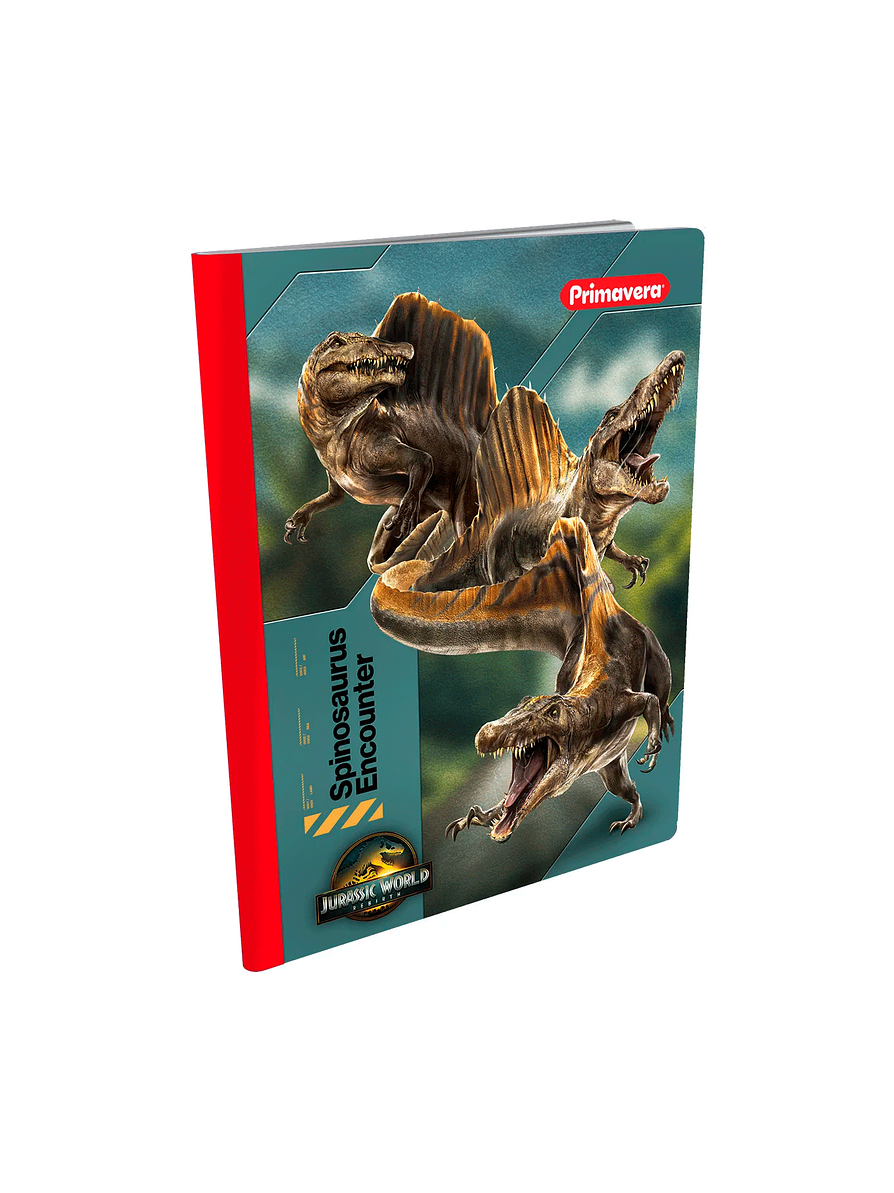 Cuaderno Cosido Primavera Jurassic 50 hojas Cuadros 3