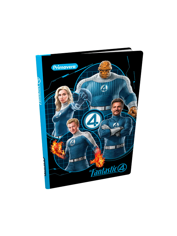 Cuaderno Cosido Primavera Pasta dura Los 4 Fantasticos 100 hojas 2