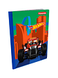 Cuaderno Primavera Cosido Hot Wheels 50 Hojas Cuadros  - Miniatura 2