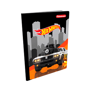 Cuaderno Cosido Primavera Hot Wheels 100 Hojas Cuadros 