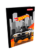 Cuaderno Cosido Primavera Hot Wheels 100 Hojas Cuadros  - Miniatura 2