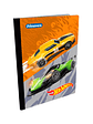 Cuaderno Cosido Primavera Hot Wheels 100 Hojas Cuadros  - Miniatura 3