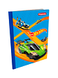 Cuaderno Cosido Primavera Hot Wheels 100 Hojas Cuadros  - Miniatura 4
