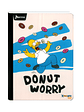 Cuaderno Cosido Norma X-Presarte Simpsons 100 Hojas Lineas - Miniatura 1