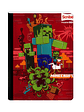 Cuaderno Cosido Minecraft 100 Hojas Cuadros  - Miniatura 5