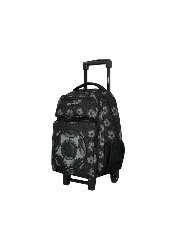 Set Morral Con Ruedas, Cartuchera y Lonchera Runpack Negro 2