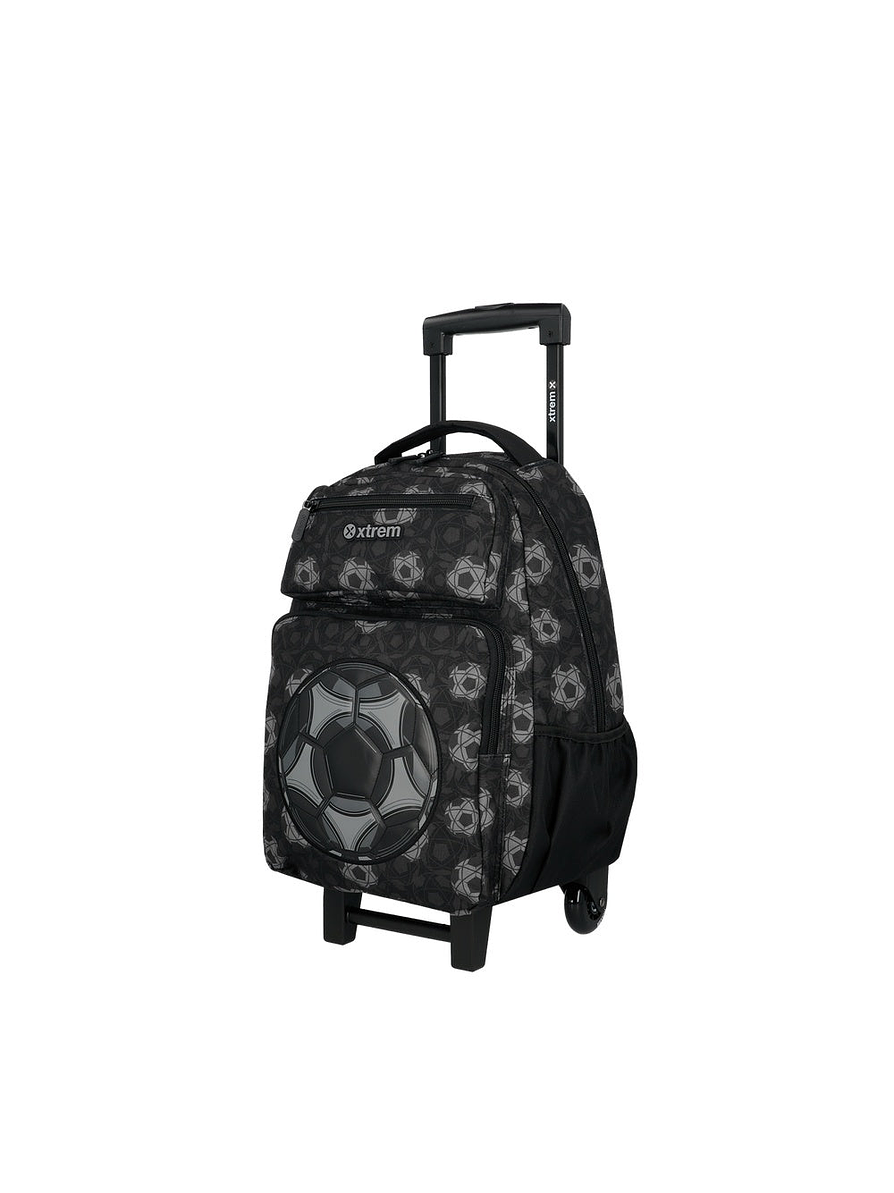 Set Morral Con Ruedas, Cartuchera y Lonchera Runpack Negro 2