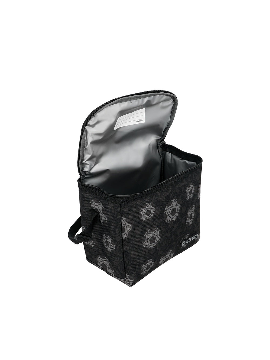Set Morral Con Ruedas, Cartuchera y Lonchera Runpack Negro 4
