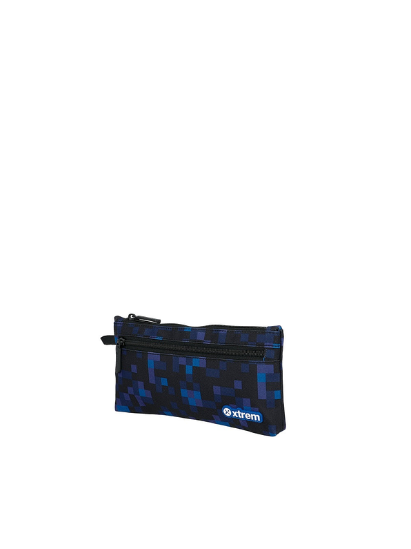 Set Xtrem Morral Con Ruedas, Cartuchera y Lonchera Runpack Azul 5