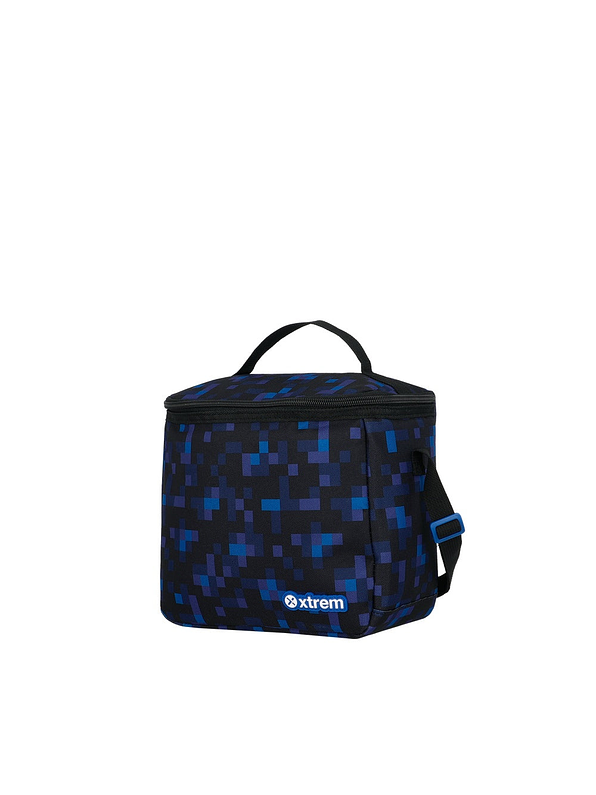 Set Xtrem Morral Con Ruedas, Cartuchera y Lonchera Runpack Azul 3