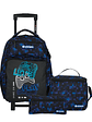 Set Xtrem Morral Con Ruedas, Cartuchera y Lonchera Runpack Azul - Miniatura 1